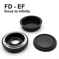 FD - EF For Canon FD lens Canon EOS EF camera Mount Adapter Ring EF-S EFS with Correction Glass Focus to infinity