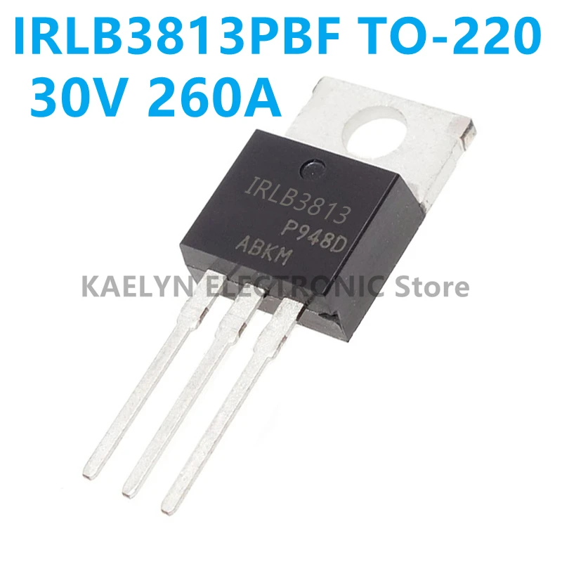 

10PCS/LOT IRLB3813PBF IRLB3813 N-Channel 30 V 260A (Tc) 230W (Tc) Through Hole TO-220AB