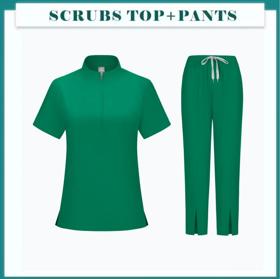 Verpleegkundige Scrub T-shirt Medisch Uniform Apotheker Werkkleding Vrouwen Mannen Verpleging Tandarts Tops Klassieke V-hals Scrub Tops Chirurgische Blouse