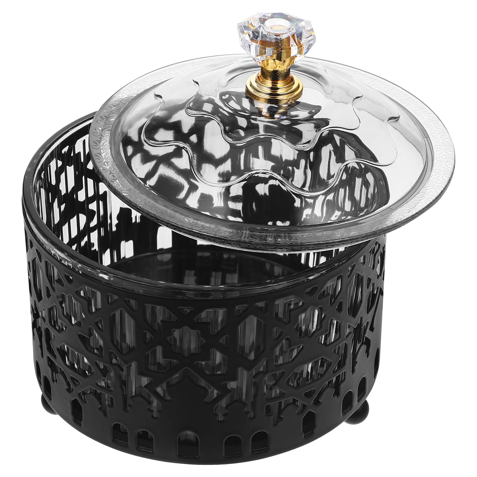 

Gift Boxes Eid Candy Dish Dried Fruit Container Party Favor Containers Decorations Black