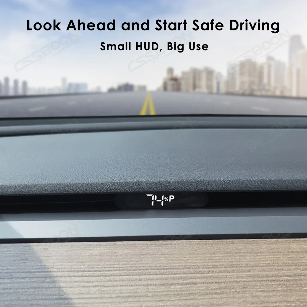 New Y Waterproof IP67 Brightness Adjustness TFT Professional Head up Speedometer Display Cluster for Tesla Model 3 Model Y