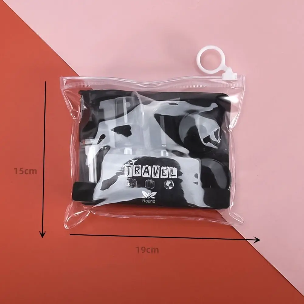 5 قطع/مجموعة من إكسسوارات السفر بالشامبو، زجاجة مستحضرات التجميل القابلة لإعادة الملء، حاوية مكياج للتعبئة الفرعية، زجاجات فارغة