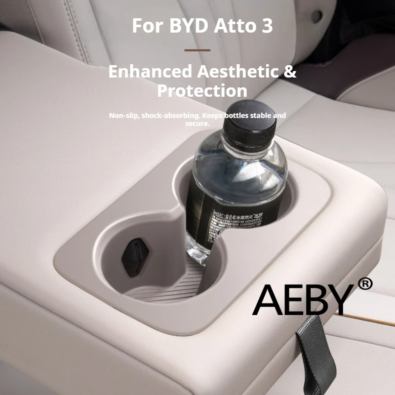 

AEBY For BYD Atto 3 Smart Driving Edition 2022-2025 Anti-Slip Easy Clean Protector Mat,Universal Insert Protector,Anti-Slip