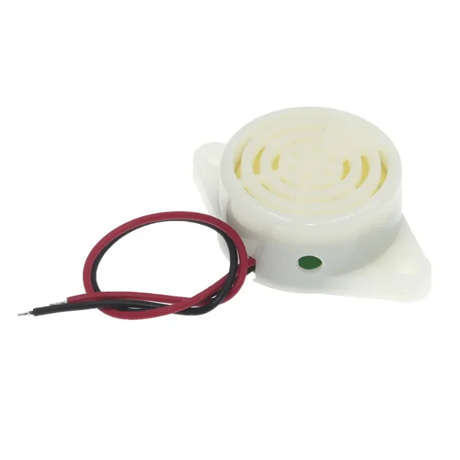 SFM-27 Intermittent Sound Continuous Sound DC 3V-24V Electronic Buzzer High Decibel Alarm