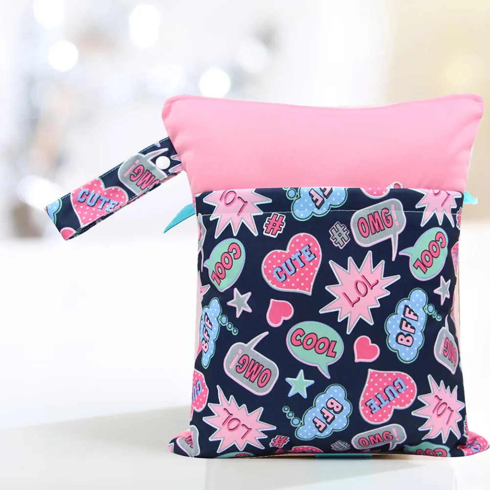 Nappy Bags Cloth Diapers Travel Pouch for Replenishment Baby Wet Storage Pouches