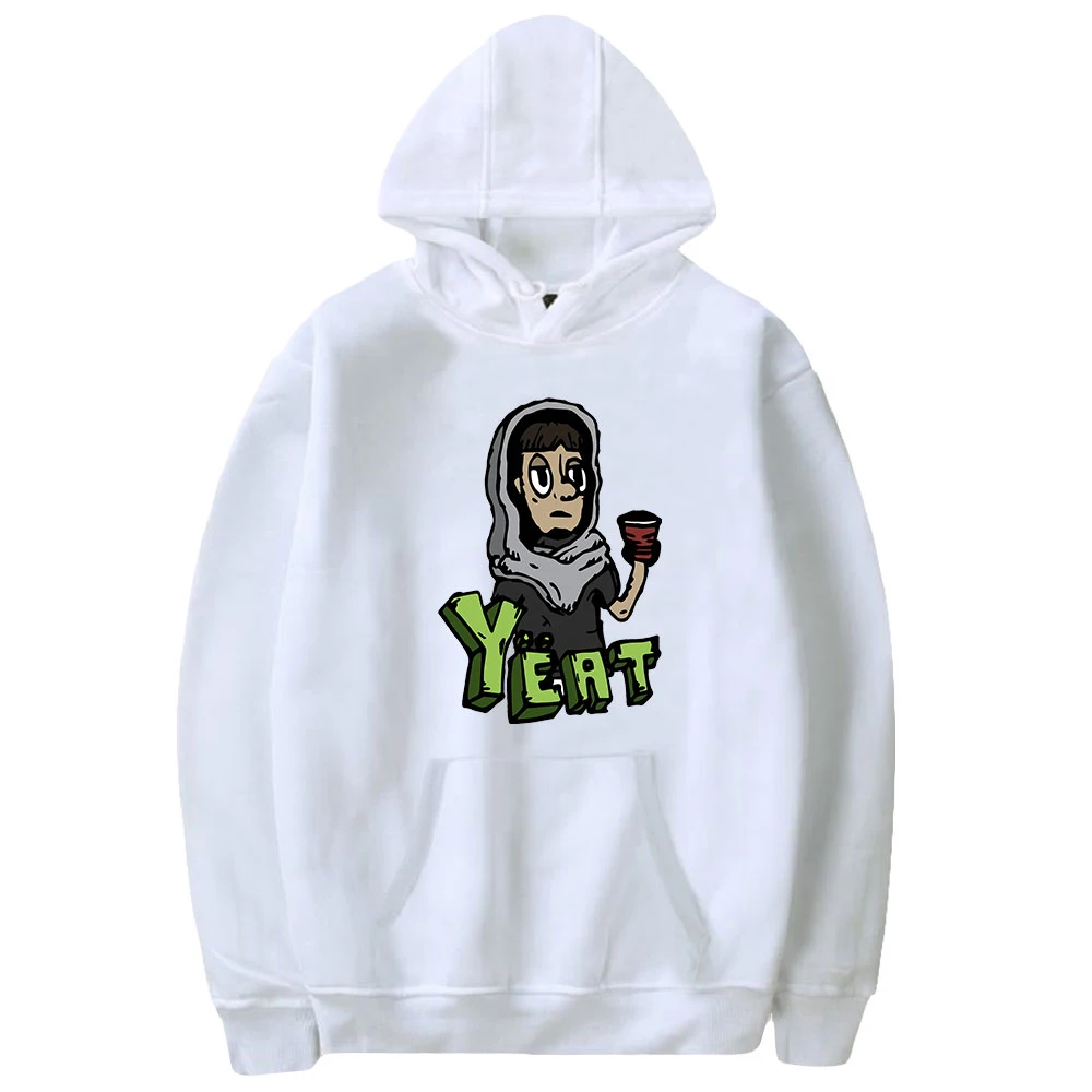 Толстовка унисекс Rapper Yeat Merch, свитшот с длинным рукавом для мужчин и женщин, бесплатная доставка, 2022, Повседневная стильная одежда в стиле хип-хоп