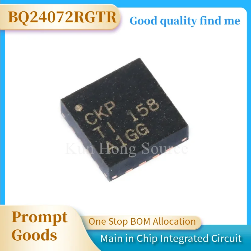 (1piece)100% New BQ25890RTWR BQ25890 QFN24 BQ24072RGTR BQ24072 CKP BQ25890H Chipset