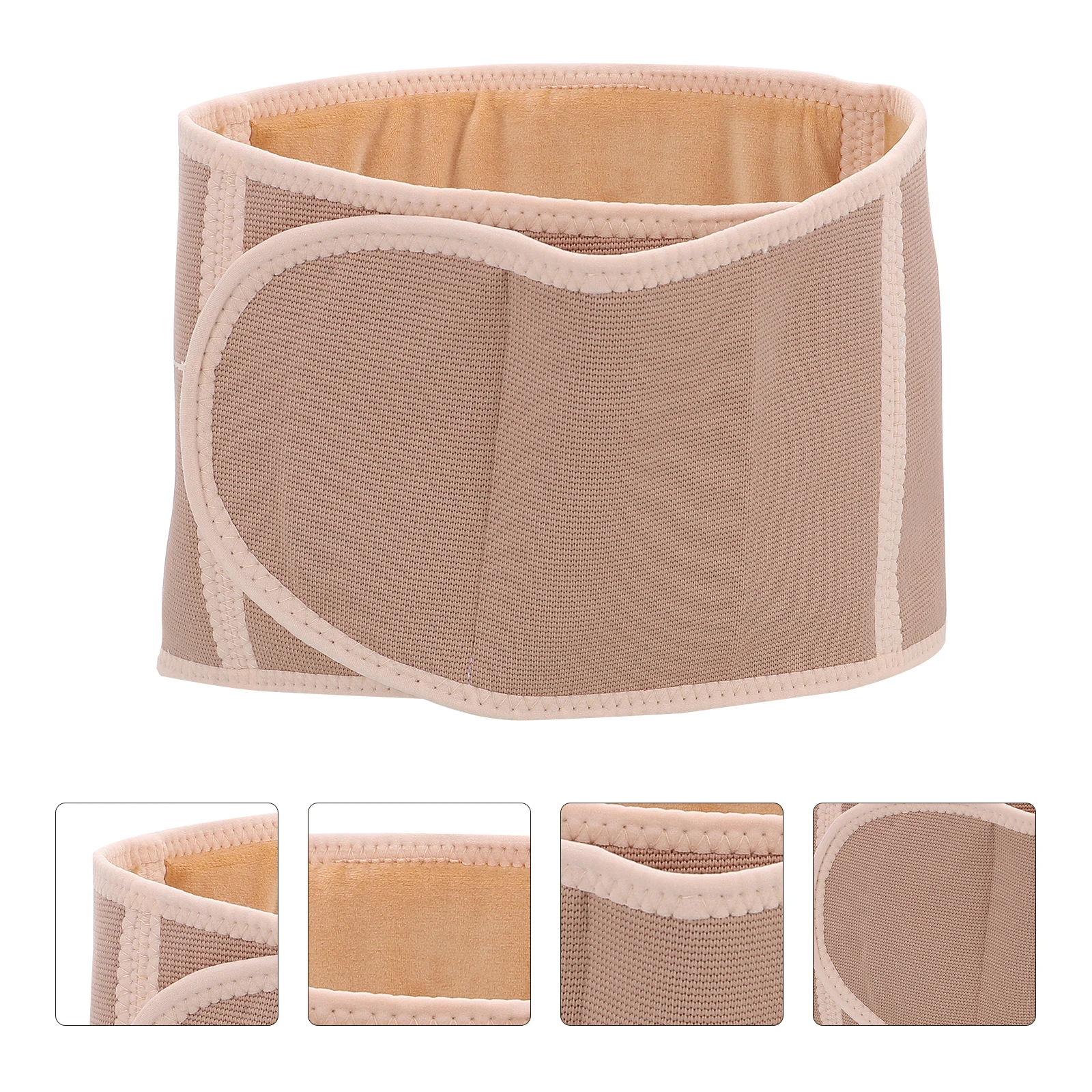 

Thickened Warm Waist For Winter Lumbar Support Adjustable Breathable Waistband Stomach Warmer Belt For Men Women Office Outdoor