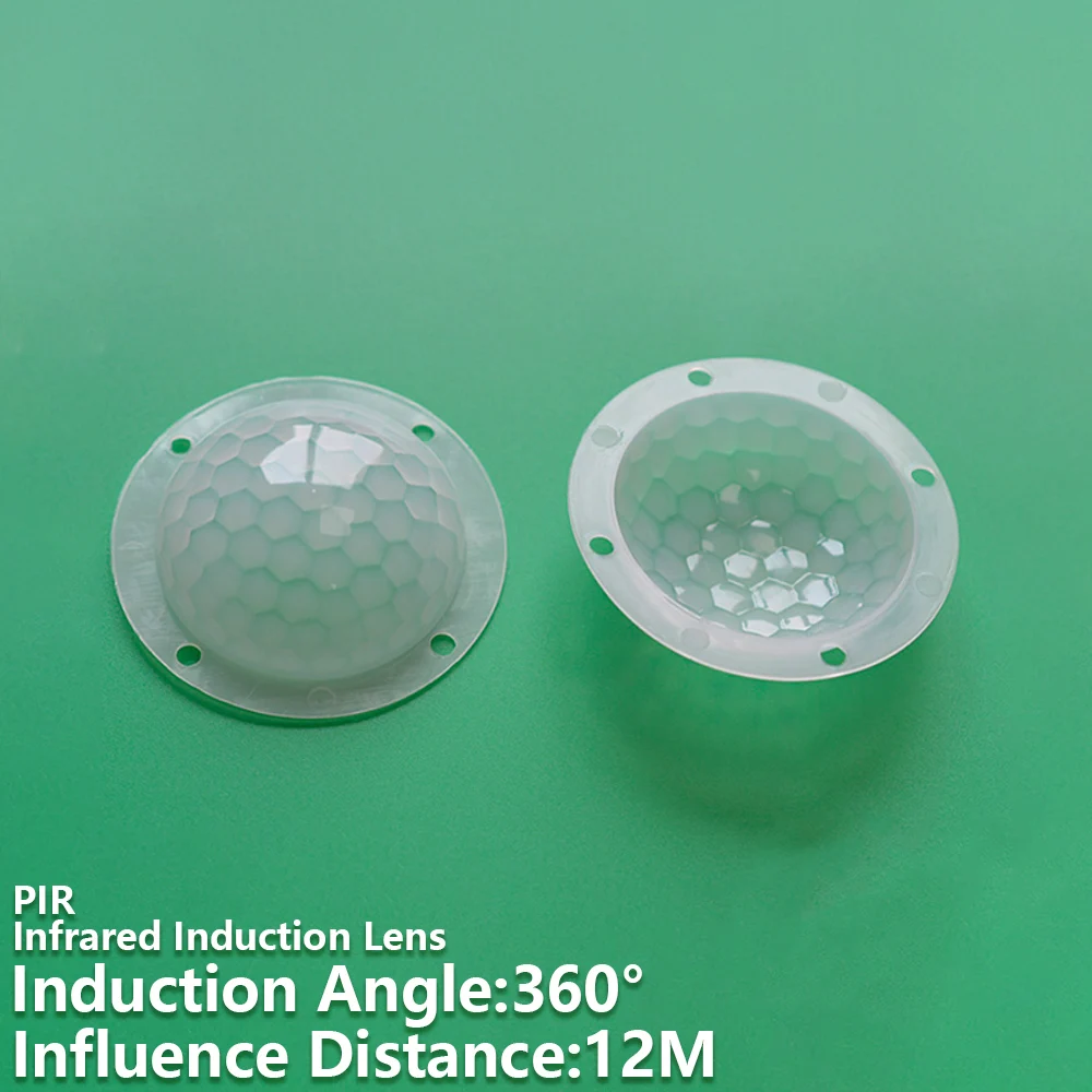 

Линза Френеля Инфракрасная индукция 360° ° индукционный угол, расстояние 12 м, PIR-объектив, высокая чувствительность, инфракрасное зондирование человеческого тела