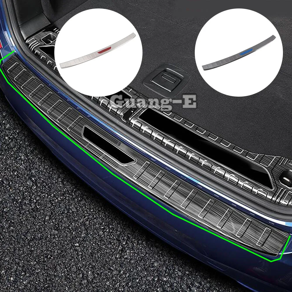 Car External Rear Bumper Trim Cover For BMW X3 XDrive 25i 28i 30i 2018 2019 2020 2021 2022 2023 Frame Trunk Interior Accessories