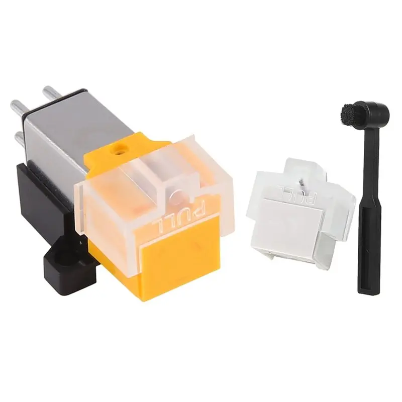 Kit de Agulha e Cápsula de Ímã Móvel A13E-AT91 + Agulha AT3600L para Toca-Discos de Vinil LP e Acessórios de Fonógrafo