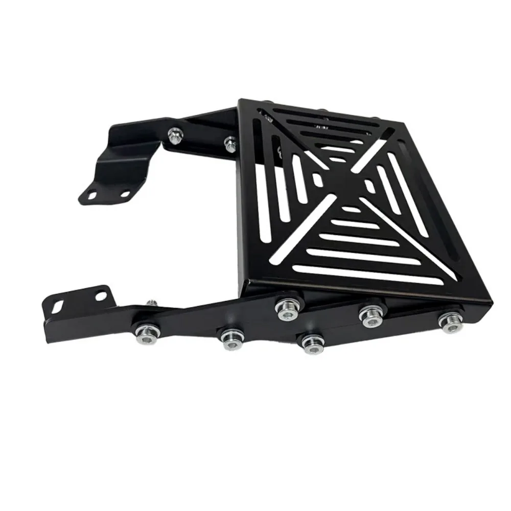 Motorcycle Rear Rack Aluminium Alloy Foldable Rear Cargo Carrier Bracket for LC135 V2 V3 V4 V5 V6 V7 Rear Luggage Storage Rack