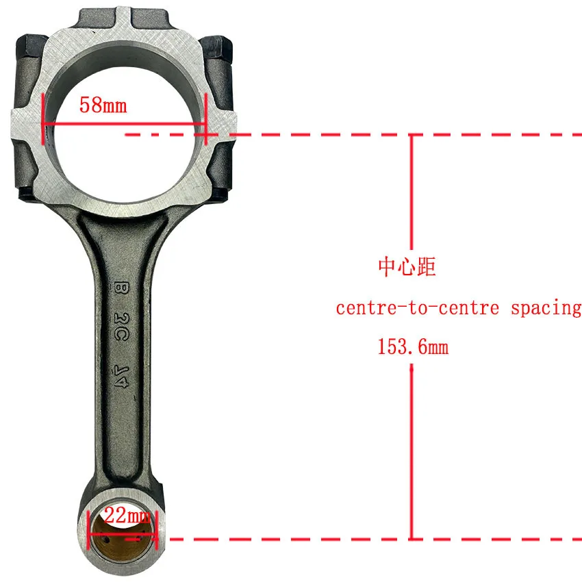 

2351035701 Connecting Rod Assembly For Hyundai Kia Santa Fe 2000-2006 2002-2005 2000-2001SORENTO 02-06 EQUUS 2006~08 XG300 XG350
