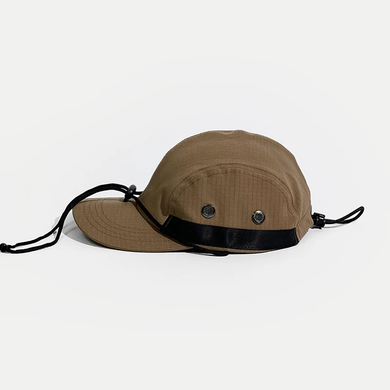 Outdoors Sun Protection Caps Fixed Drawstring 5 Panel Baseball Caps Cycling Hiking Camper Running Camp Cap