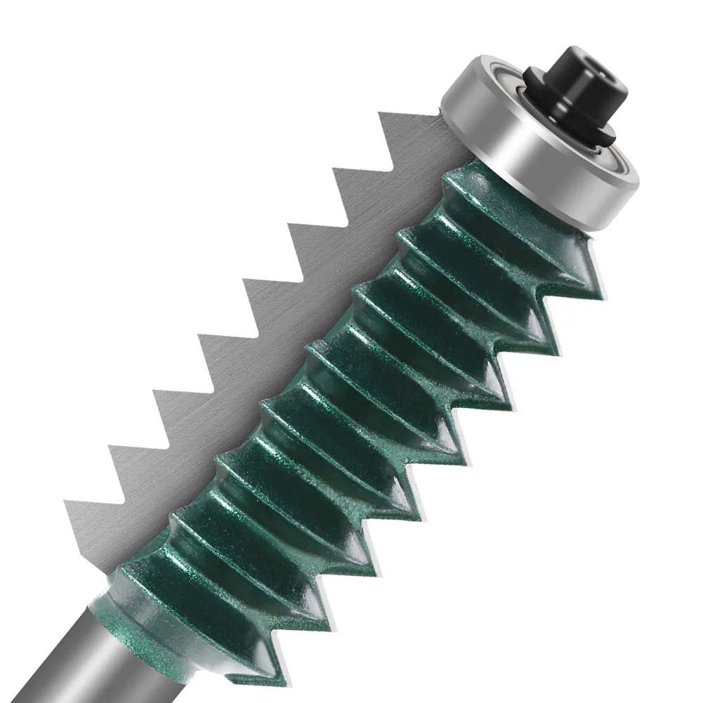 ดอกกัดไม้ขนาด 12 มม. 1 ชิ้น สำหรับงานแกะสลักไม้ รูปทรง "V" สำหรับต่อแผ่นไม้ ต่อฟิล์มไม้ ต่อไม้แบบกาว ต่อไม้แบบโคน