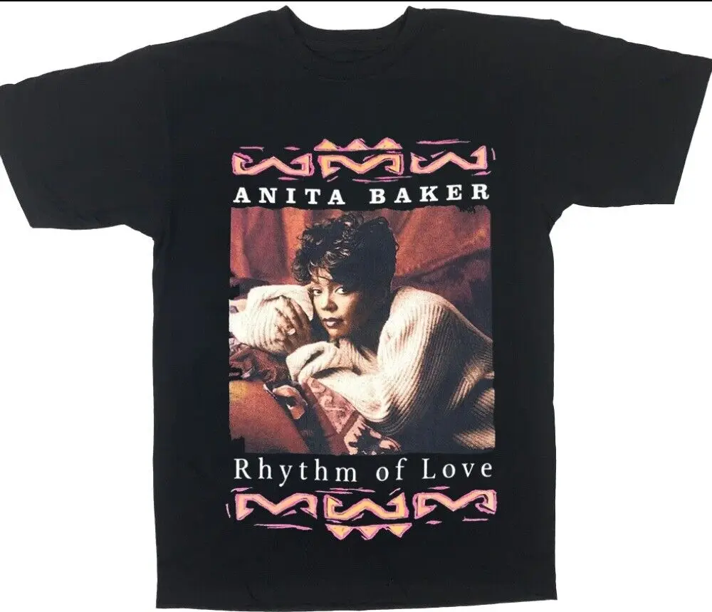 Rare Vintage 1994 ANITA BAKER T-Shirt Rhythm of Love R&B Music Band Gift Fans