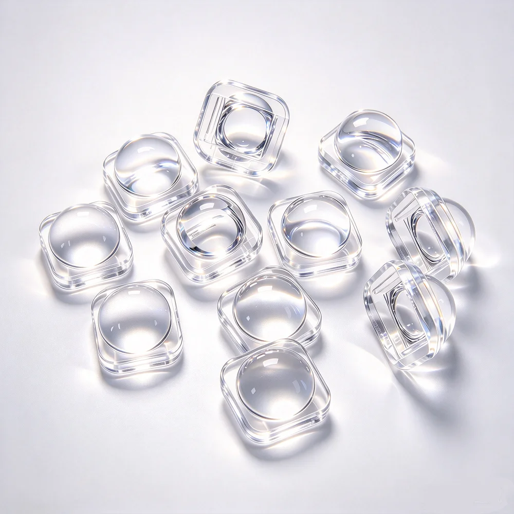 1000pcs 1K Clear Lens For 5050 LED WS2812 APA102 WS2811 SK6812 30 60 90 120 Degree Angle Lens