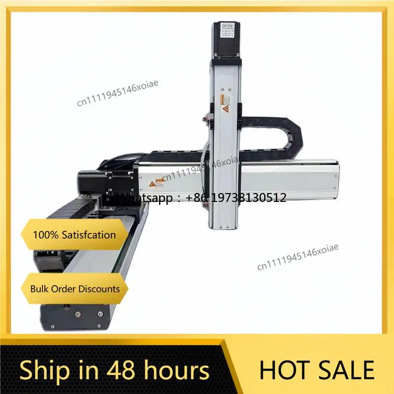 QIGE High Load Precision Ball Screw Linear Motion Module Industrial Robot Actuator 220V 50kg Horizontal Load 2000mm/s Movement