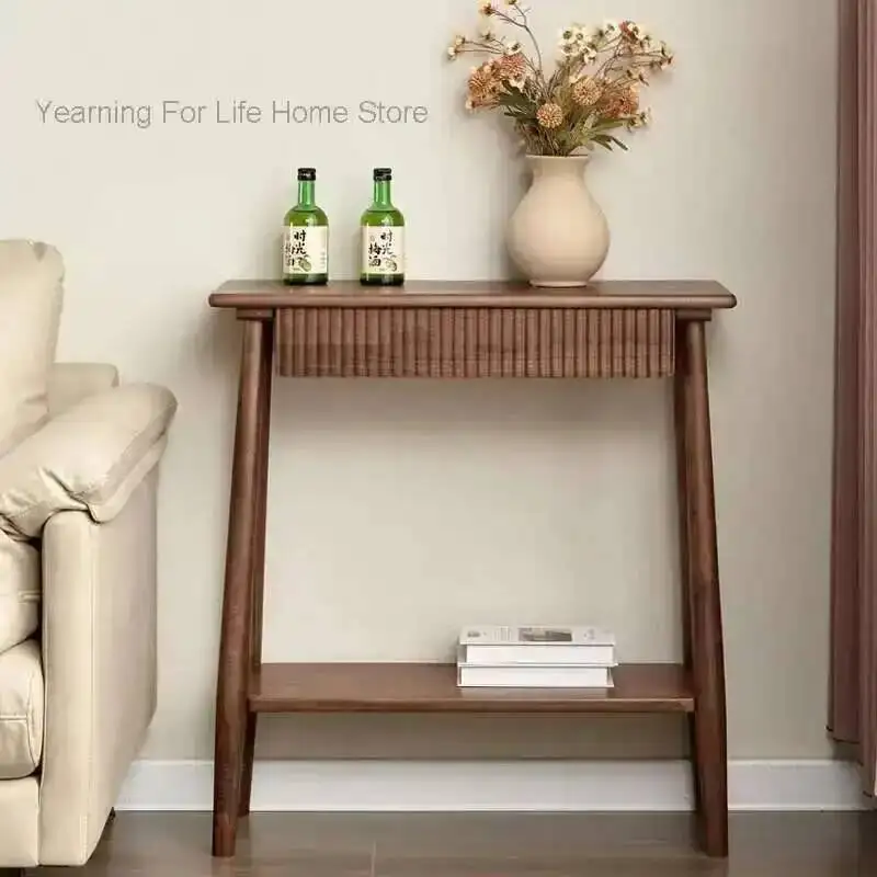 

Simple Table Console Living Modern Room Vintage Beauty Entrance Hall Console Table Drawers Storage Wohnzimmer Tisch Furniture