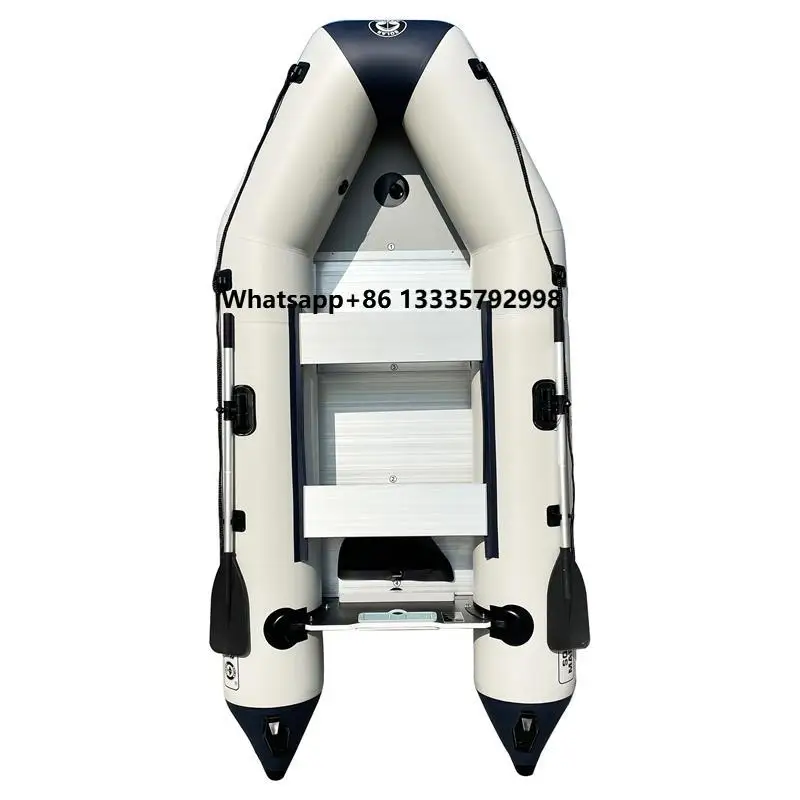 

Solar Marine 5 Person 3M PVC Inflatable Assault Kayak Speed Boat Fishing Canoe Casual Hovercraft Aluminum Floor for scuba Diving