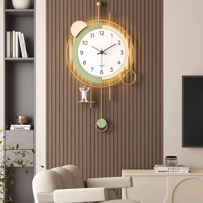 art mural wall clocks luxury living room digital modern aesthetic wall watch creative Nordic reloj de pared home decoration