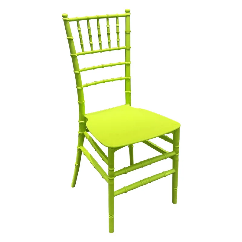 

Outdoor wedding banquet PP plastic bamboowedding hotel auditorium chair