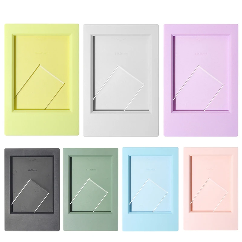 Vertical Mini Photo Frame 3 Inch Instax Pictures Album Photocards Colorful Holder Scrapbook Desktop Decoration Wholesale