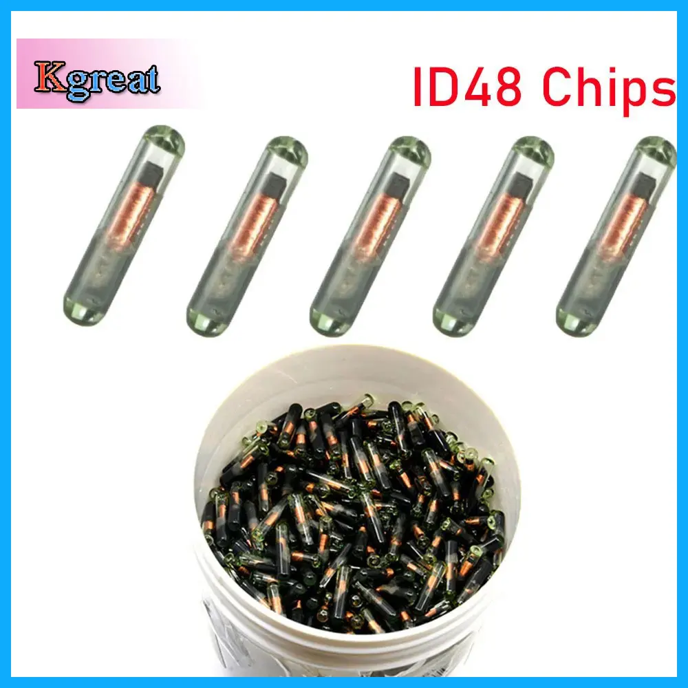 

OEM ID48 Unlock Auto Chip Blank Aftermarket ID48 48 Transponder Chip TP08 Glass Transponder Chip for VW/Skoda/Seat/Audi/Honda