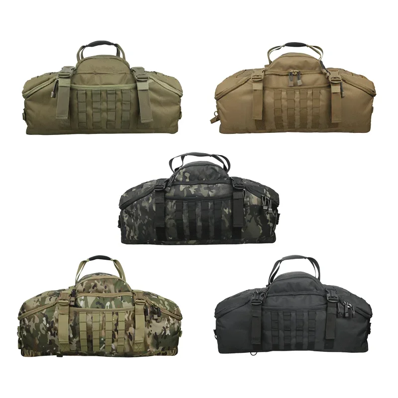 40L 60L 80L Sport Travel Bag Molle Tactical Backpack Gym Fitness Bag Large Duffle Bags for Camping Hunting Fishing