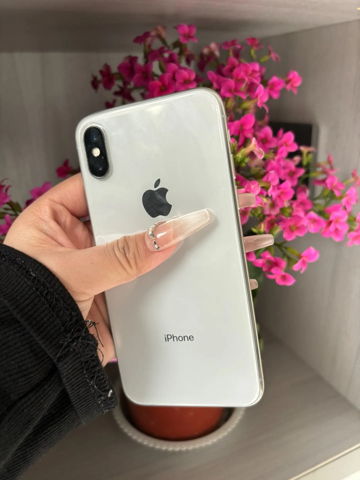 هاتف iPhone X 4G LTE الأصلي غير مقفول 64GB/256GB ROM 5.8 "A11 Bionic Chip Hexa Core FACE ID iphone x الهواتف الذكية المستخدمة