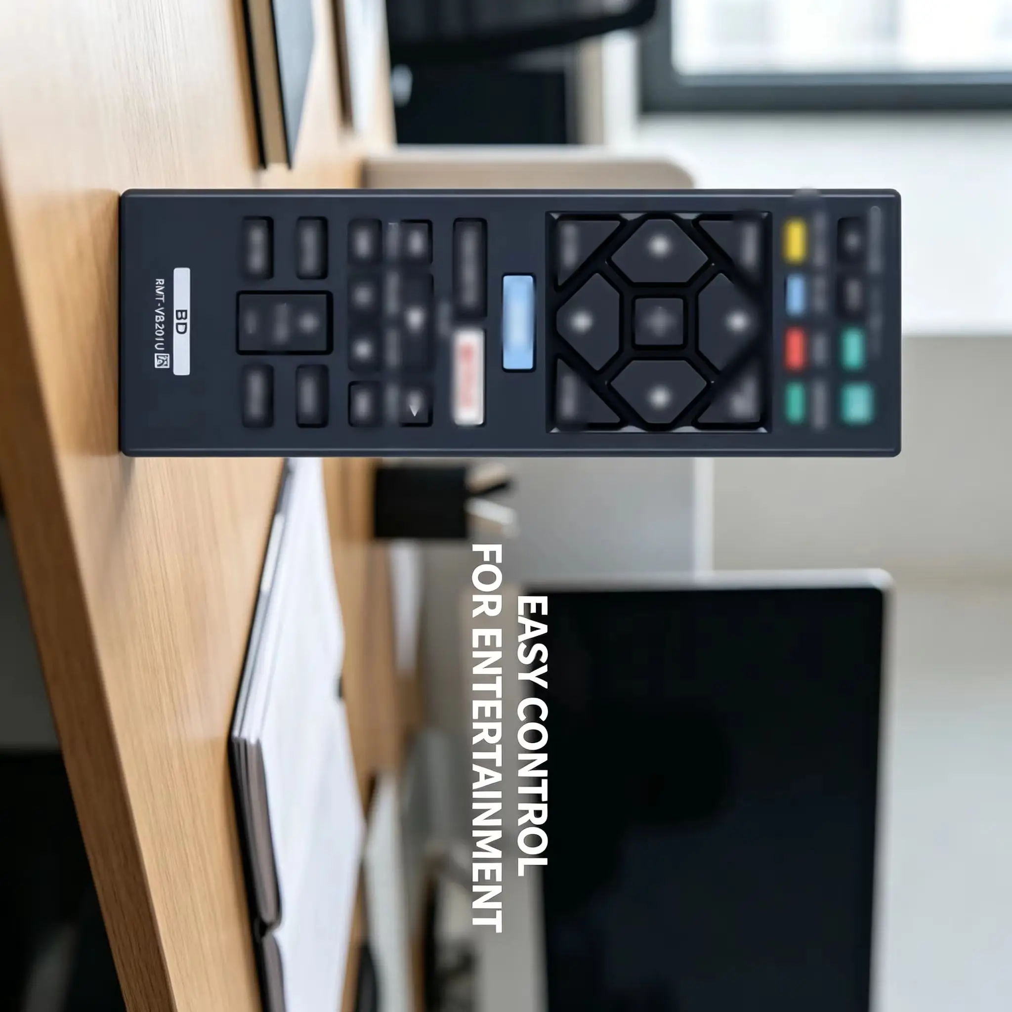 Professional RMT-VB201U Remote Replacement, Compatible with Sony BDP-S / BDP-BX Series Blu-Ray Disc Player Home Media Controller