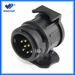 13 Pin To 7 Pin Plug Adapter Car Trailer Truck Caravan Towbar Socket Car Truck Caravan Accessories Plugs Socket Adapter