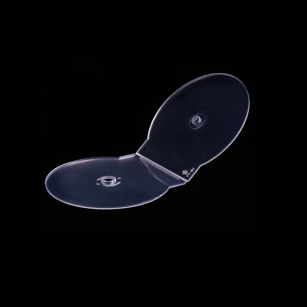 Accessories  Replacement thickened CD case VCD DVD plastic CD case half round case  shell cover