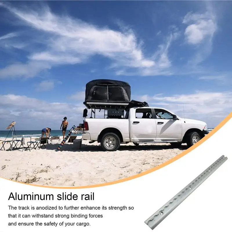 L 트랙 타이다운 레일 알루미늄 배송 타이다운 로커, 트럭 타이다운 액세서리, 오토바이 ATV 더트 바이크 고정용