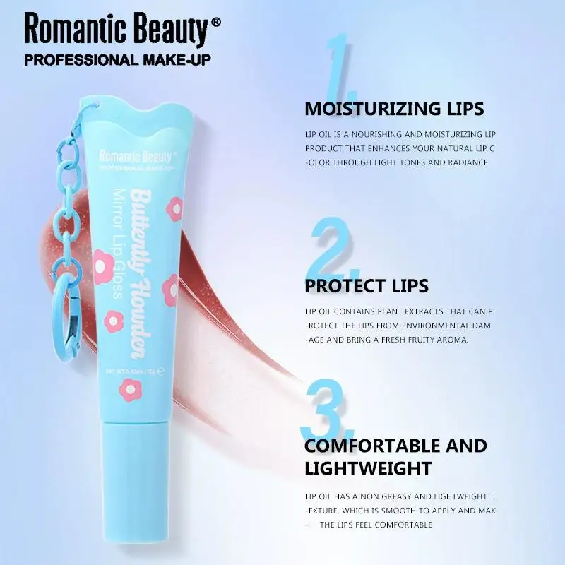Hydraterende Lippenstift Niet Vervagen Vloeibare Lippenbalsem Hydraterende Lipgloss Hydratatie Anti-uitdrogende Lip Lippenstift Olie Jelly Care Gloss L H1J7