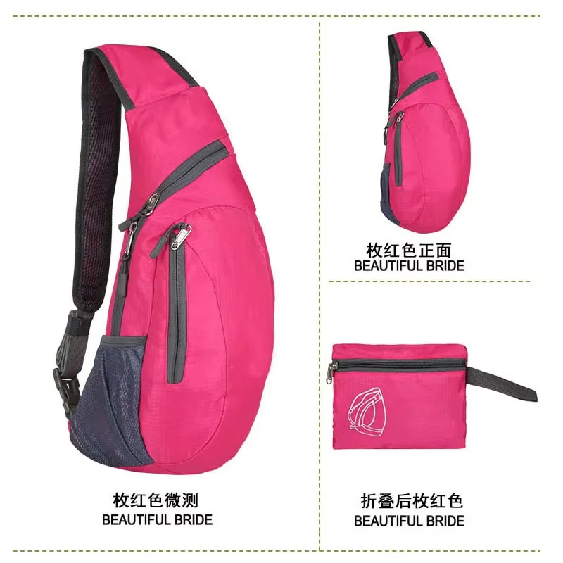 

Fashion Male Female Sport Messenger Single Shoulder Cross Body Bag Outdoor Hiking High Quality Waterproof Chest Pack