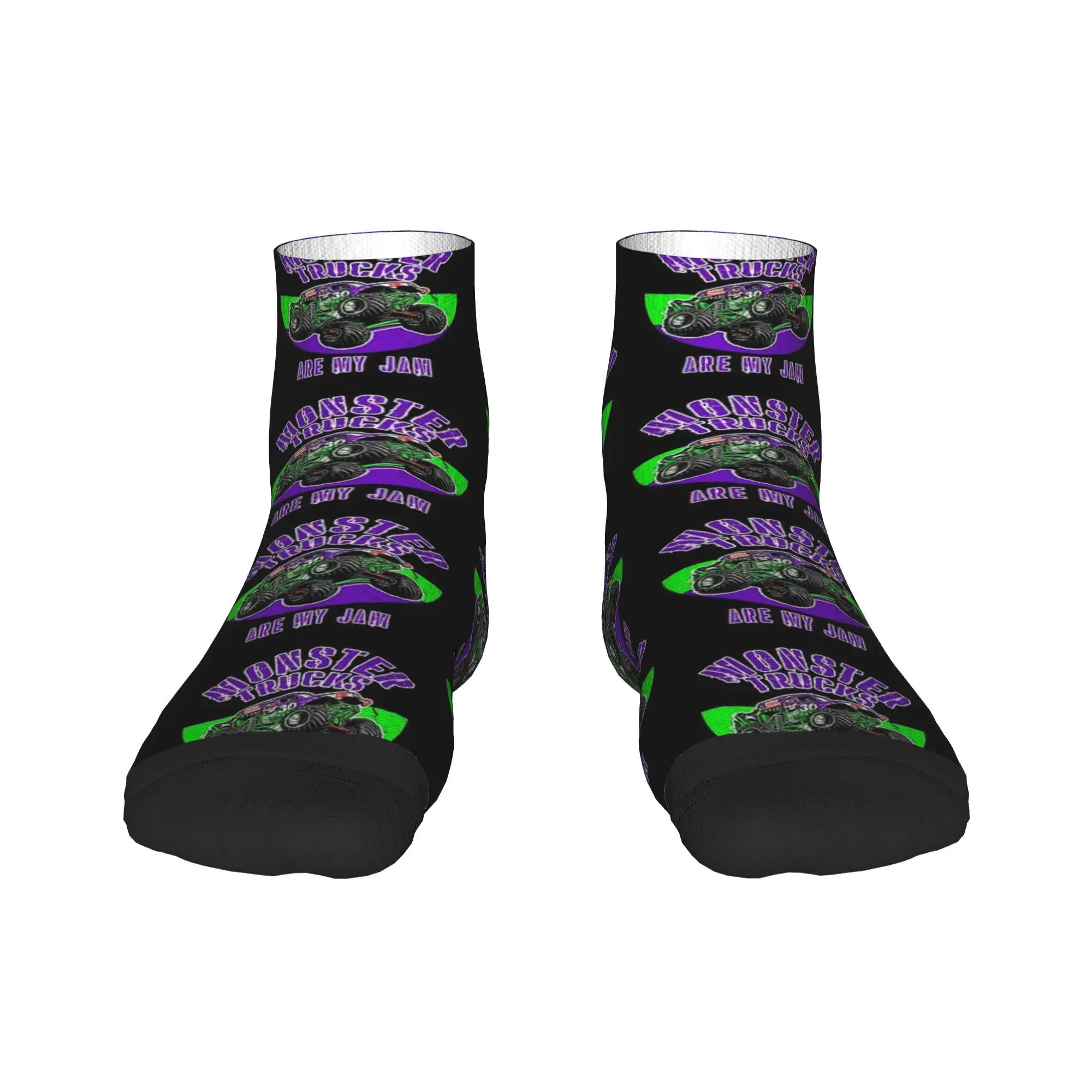 Monster truck Are my Jam grave digger Calcetines de arte vintage Medias Harajuku Calcetines para todas las estaciones Accesorios para Navidad unisex
