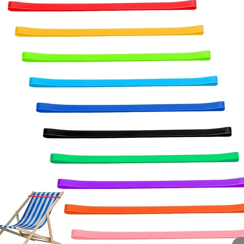 12pcs Towel Bands for Beach And Pool Lounge Chairs, Multi-Lanyards for Towels, Luggage Tags, Cup Holders, And Essential Items