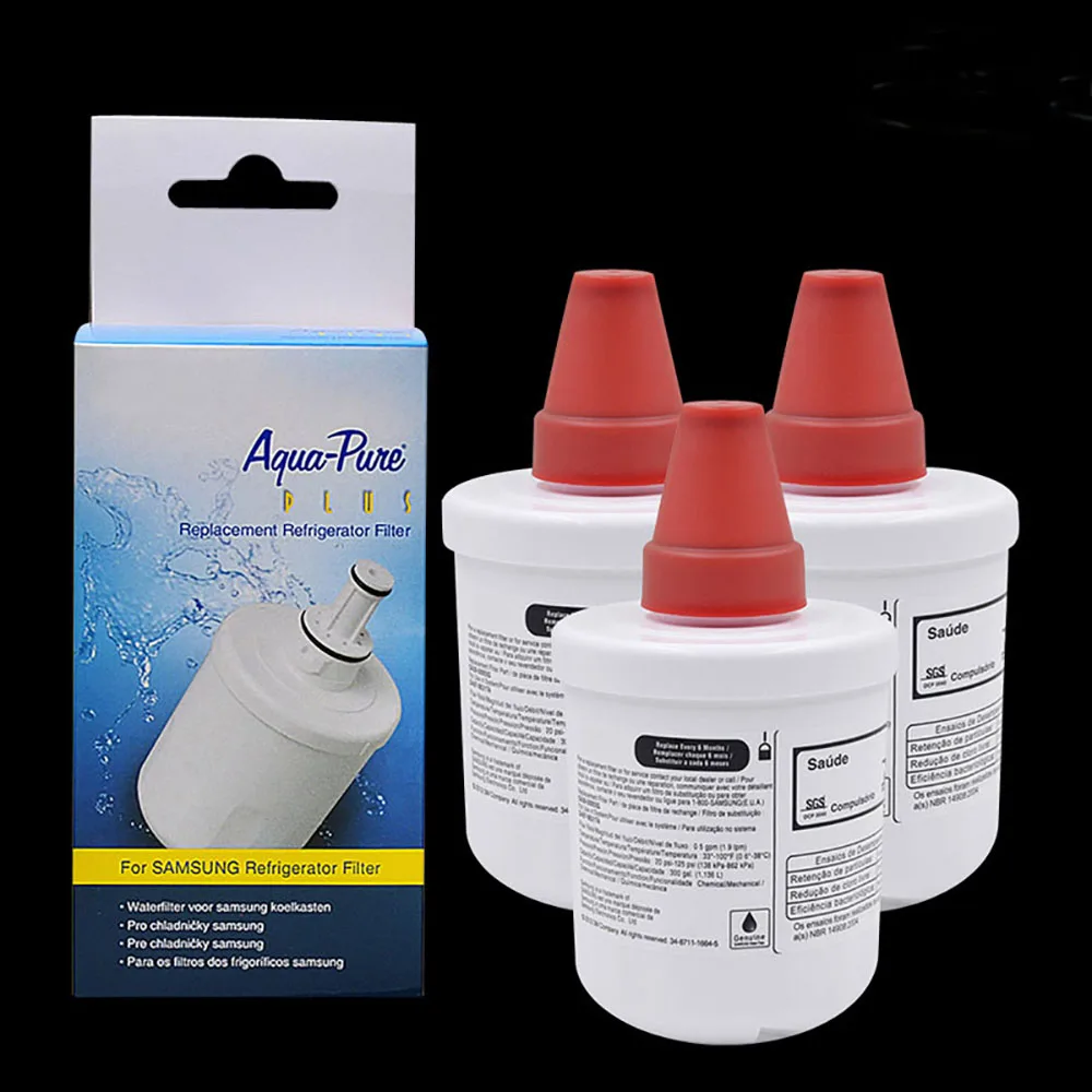 

Replacement Samsung DA29-00003G DA29-00003B, RFG237AARS, HAFCU1, RFG297AARS, RS22HDHPNSR, WSS-1 Refrigerator Water Filter,