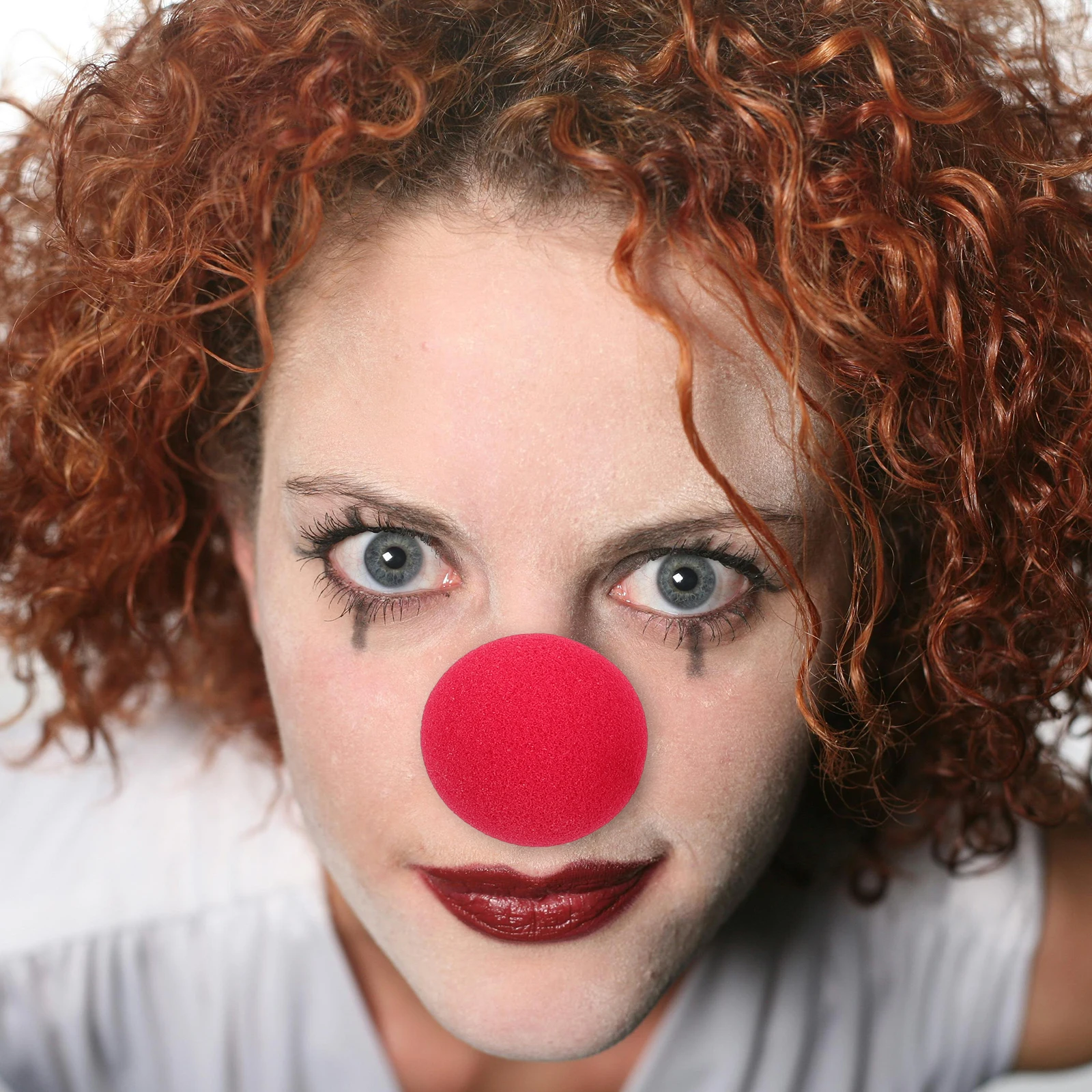 

25 Pcs Red Sponge Clown Noses 4 5cm Diameter Funny Ball Toys Party Accessories Circus Props Small Foam Nose