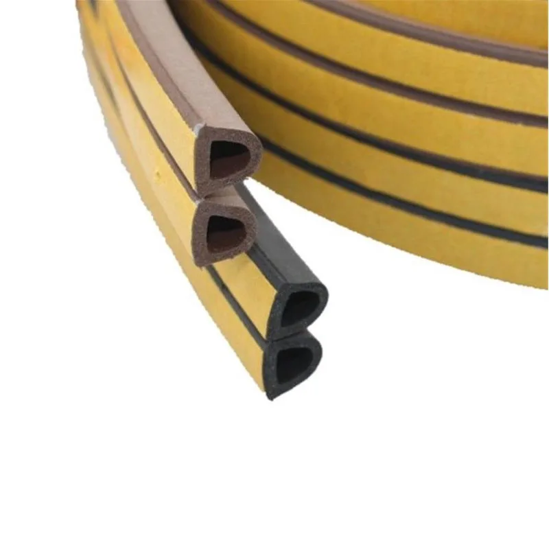 Self-adhesive Door And Window Sealing Strip Glass Window Anti-collision Rubber Strip Foam Sound Insulation Strip