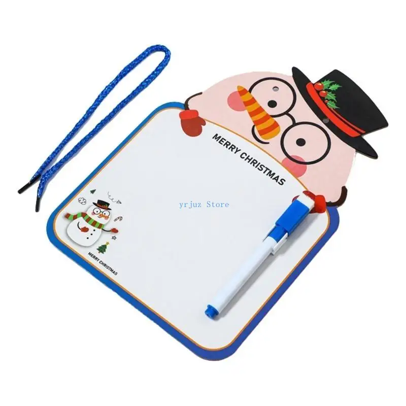 

583D Double-Sided Whiteboard for Kid Drawing Doodling Writing, Christmas Party Supply