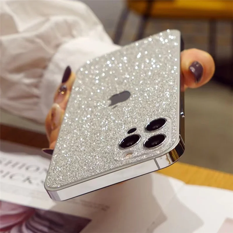 

Роскошная блестящая матовая задняя пленка для iPhone X XR XS 14 13 12 11 Pro Max 14Plus, Защитная мягкая пленка, блестящая, предотвращающая появление царапин