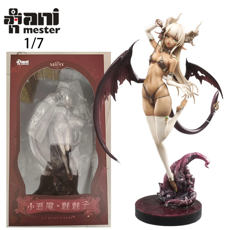 

In Stock AniMester Original 1/7 Little Devil MoeMoeKo 29CM PVC Hentai Anime Action Figures Model Collection Ornament Toy