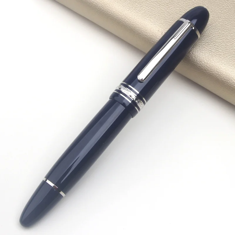 مجموعة TAT الخاصة MB # 149 قلم حبر فضي كبير أسود وأخضر بنك الاستثمار القومي لممارسة الخط والكتابة الممتصة بالحبر