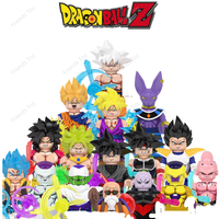 Dargon Ball Z DBZ Son Goku Kefla Vegeta Super Saiyan Buu Mini Man Blocks Figure WM6177 WM6178 WM6180 WM6182