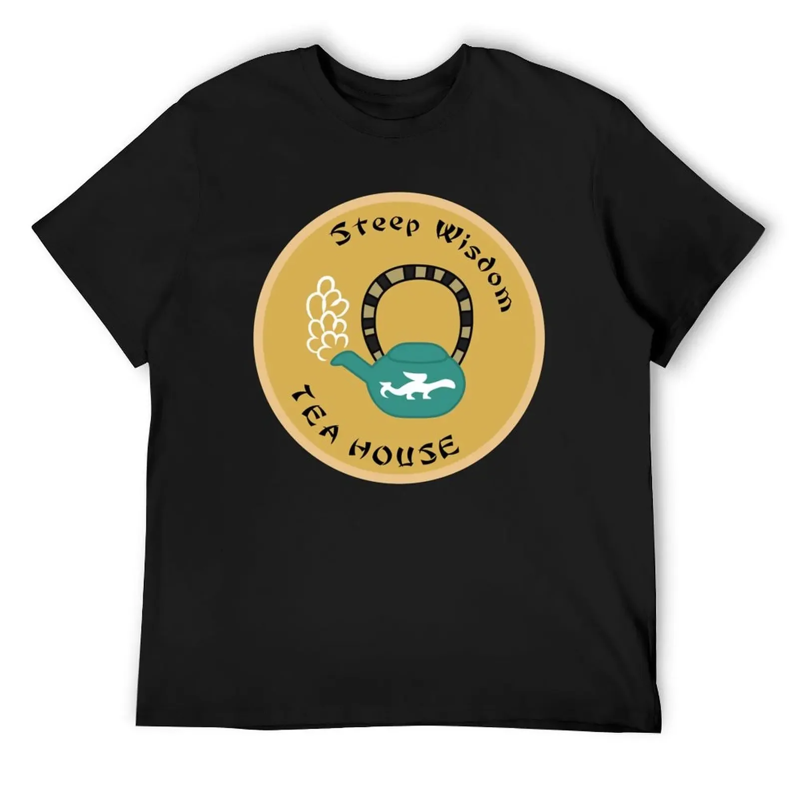 

Steep Wisdom Tea House T-Shirt anime shirt man t shirt shirts graphic tees mens graphic t-shirts funny