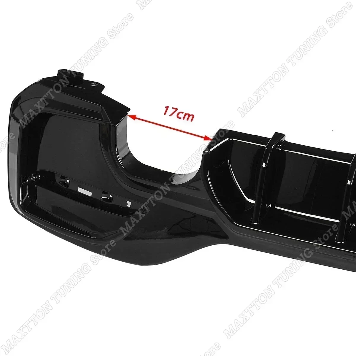 Car Rear Bumper Lip Diffuser Spoiler Splitters Guard Body Kit Tuning For BMW 1 Series M Sport F20 F21 M135i M140i 2015-2019