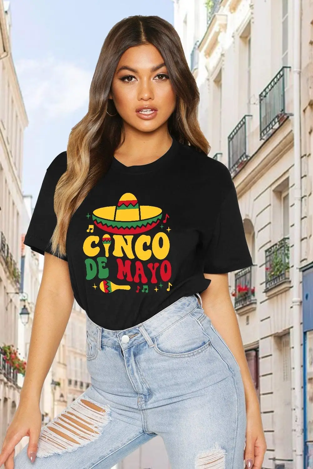 PECHAR Cinco De Mayo เสื้อผู้หญิง: เม็กซิกัน Fiesta Party T เสื้อฤดูร้อนเทศกาลเม็กซิกันกราฟิกของขวัญ Tops