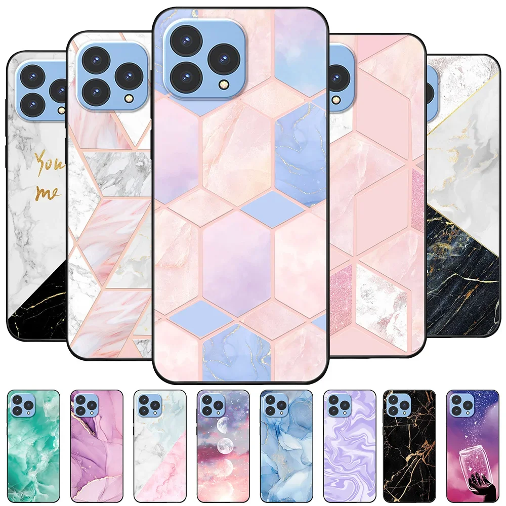 For Cubot P80 Case TPU Soft Silicone Fashion Phone Case For Cubot P80 Back Cover Coque Capa Bumper Marble